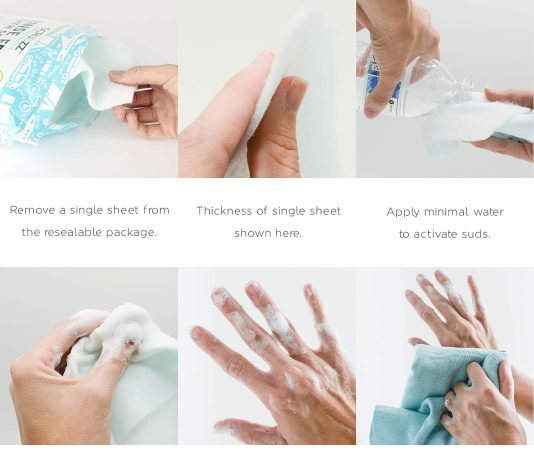 scrubzz disposable rinse free bathing wipes review