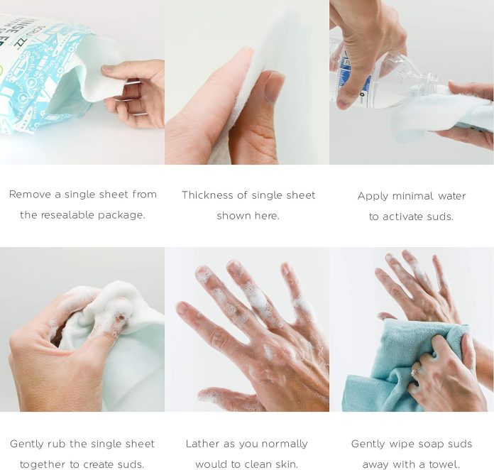 scrubzz disposable rinse free bathing wipes review