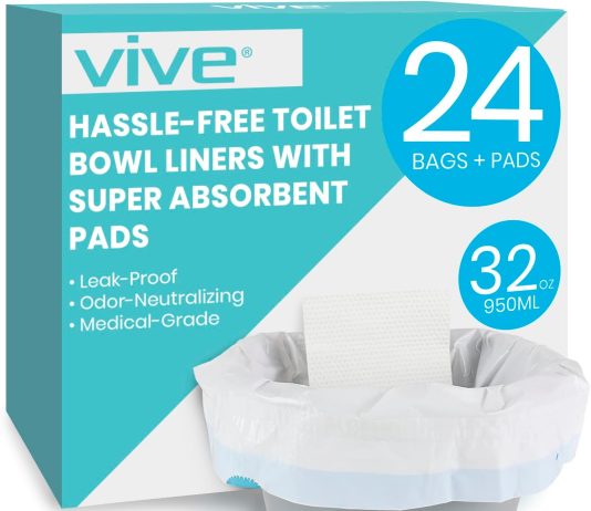 vive toilet bowl liners review