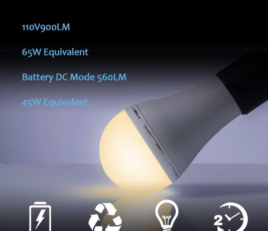wahadi rechargeable emergency led bulb review