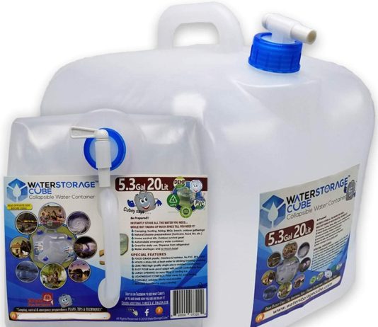 waterstoragecube bpa free collapsible water container review