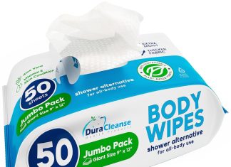 xl body wipes review