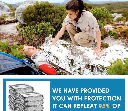250 pack emergency blankets bulk 83 x 63 survival thermal blankets pack silver foil reflective safety blanket for cold o 3