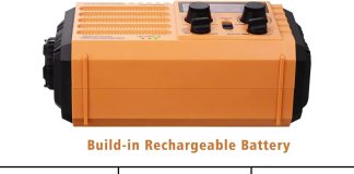 5000 weather radiosolar hand crank 5 way power emergency radioamfmshortwavenoaa alert survival portable radiopower bank 1 1