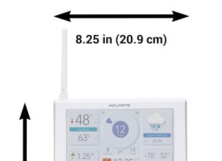acurite iris wireless weather station with hd direct to wi fi display lightning sensor indooroutdoor temperature and hum 2