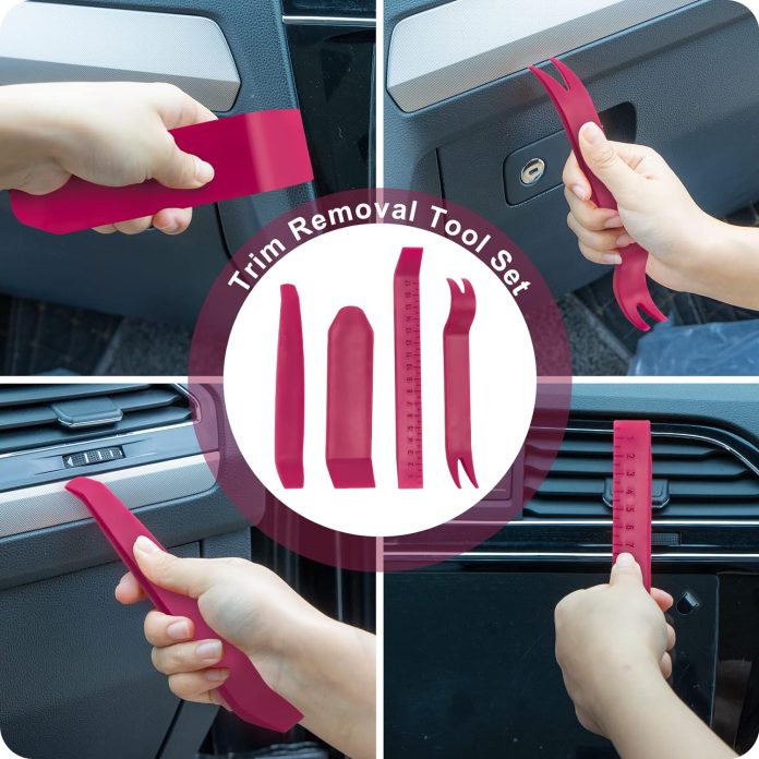 autodeco car emergency roadside tool kit safety assistance kit auto truck vehicle emergency kit with shovel jumper cable 1