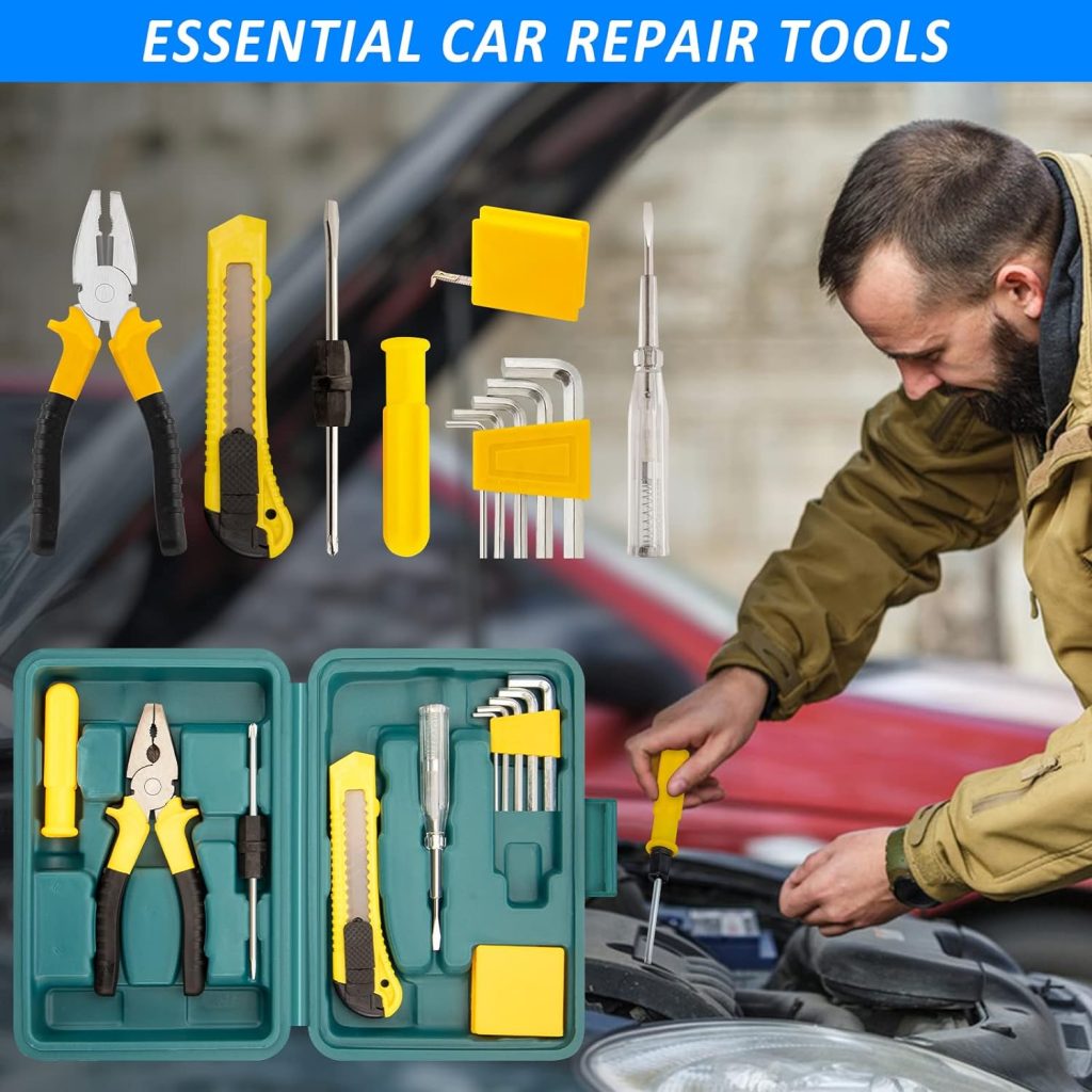 Car Roadside Emergency Kit - 86pcs Winter Traveler Safety Road Side Assistance Kits, Car Kit Essentials for Men, Women, Teen Car Roadside Emergency Kit - 86pcs Winter Traveler Safety Road Side Assistance Kits, Car Kit Essentials for Men, Women, Teen