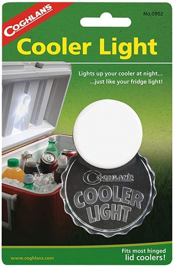 Coghlans Inside Cooler Lid Light, Gray