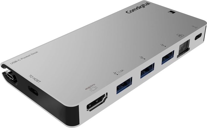 comdigital usb c hub8 in 1 usb c pocket dock 810 100w power deliveryequipped with two specifications of connecting cable
