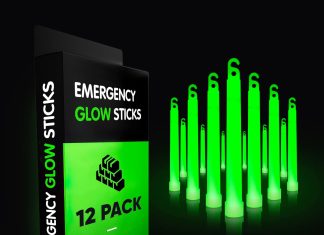 emergency glow sticks with 12 hours duration individually wrapped industrial grade glowsticks for survival gear camping 