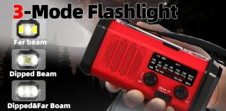 emergency weather radio 10000mah crank radio portable noaaamfm weather radio reading light solar radio sos emergency fla 3