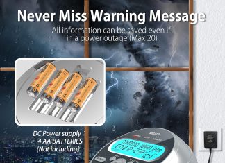 emgykit noaa weather alert radio same localized programming 23 country codes 80 emergency alerts weather radio with batt 3