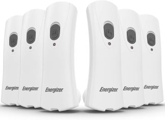 energizer led rechargeable plug in flashlights 6 pack weatheready emergency flashlight for hurricane supplies and surviv