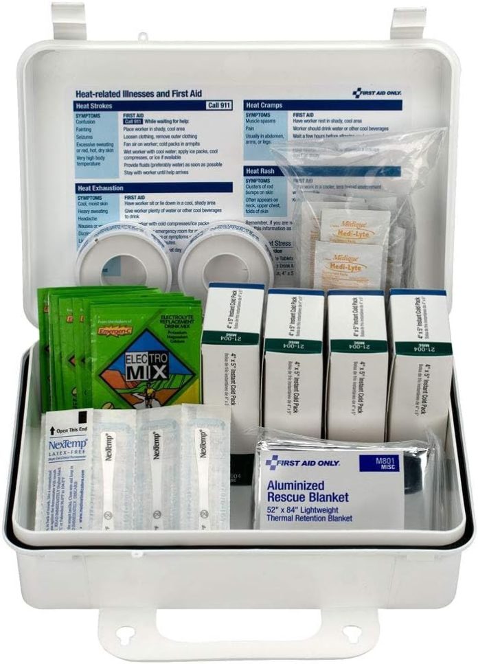 first aid only heat stress kit 5250 2
