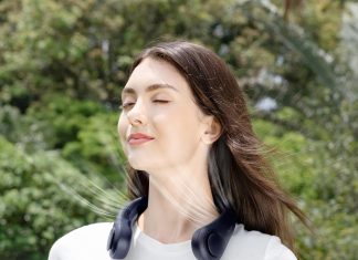 jisulife portable neck fan hands free bladeless fan 4000 mah battery operated wearable personal fan leafless rechargeabl 3