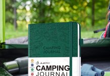 jubtic camping journal and rv travel log book a5 adventure journal for 25 camping hiking journal family travel books cam 1