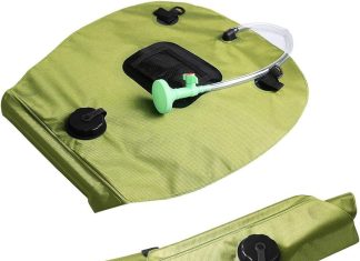 kipida solar shower bag review