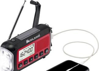 Midland ER40 Emergency Crank Weather Alert Radio w/Flashlight Review midland er40 emergency crank weather alert radio wflashlight
