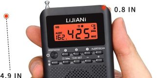 pocket weather alert radio noaaamfm portable transistor powered 1500mah battery with flashlight emergency sos alarm best 3
