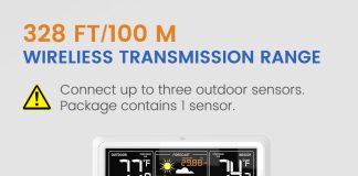 proud bird weather station indoor outdoor weather stations wireless indoor outdoor indoor outdoor thermometer wireless w 4