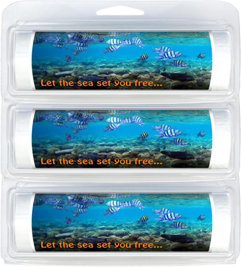Themed Novelty Travel Camping Outdoors Toilet Paper TP Tissue To Go - Fishing, Boating  Nautical (3-Pack) (414 Let The Sea Set You Free)
