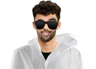 reusable raincoat for adults emergency survival kit with hoods and sleeves rain ponchos 4