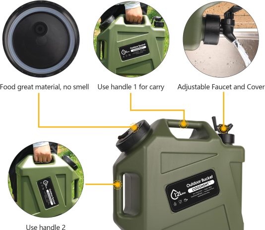 32 gallon portable water container review