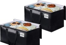 blisstotes collapsible moving bags heavy duty boxes with zippers and handles space saving packing totes for moving suppl 1