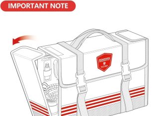 car emergency kit 126 piece for wife husband parents friend premium roadside assistance essentials with jumper cables to 4