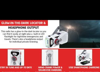 eton american red cross frx2 hand turbine amfmnoaa weather radio with usb smartphone charger and led flashlight 1