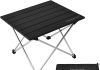 trekology small camping table beach table camping side table that fold up lightweight tent table folding camp table fold