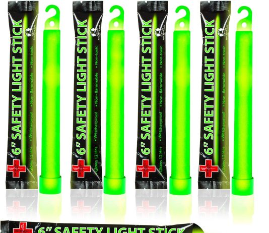 25 ultra bright green glow sticks individual packed with lanyard for camping emergency survival glow lights for blackout 1