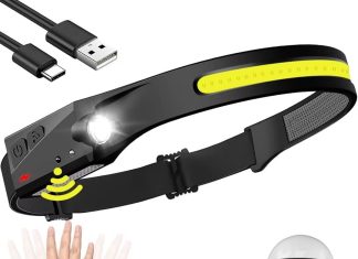 headlamp rechargeable 2pcs review