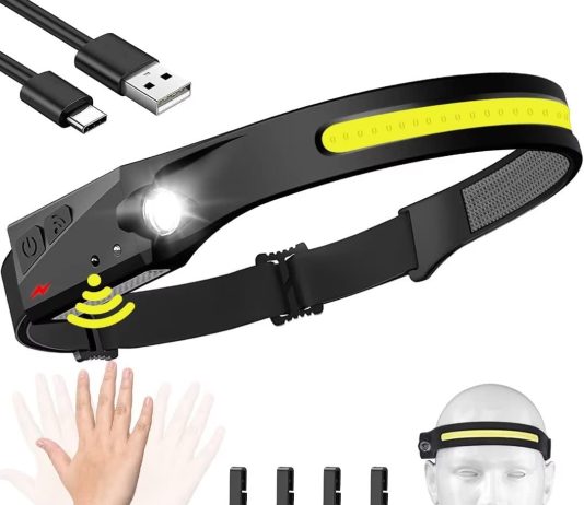 headlamp rechargeable 2pcs review