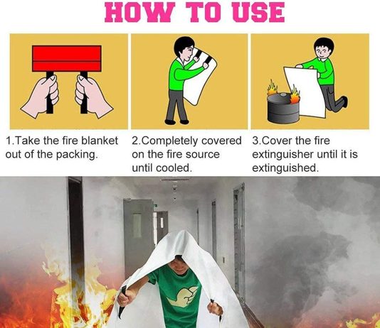 tonyko emergency fire blankets flame retardant protection and heat insulation designed for kitchenfireplacegrillcarcampi 3 1