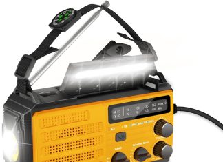 emergency radio solar powered radio review