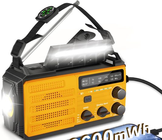 emergency radio solar powered radio review