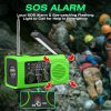 BrandName Emergency Weather Radio 4000mAh NOAA Weather Alert - Image 4
