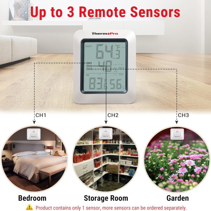 thermopro-tp60-digital-hygrometer-outdoor-thermometer-wireless-temperature-and-humidity-gauge-monitor-room-thermometer-w-23