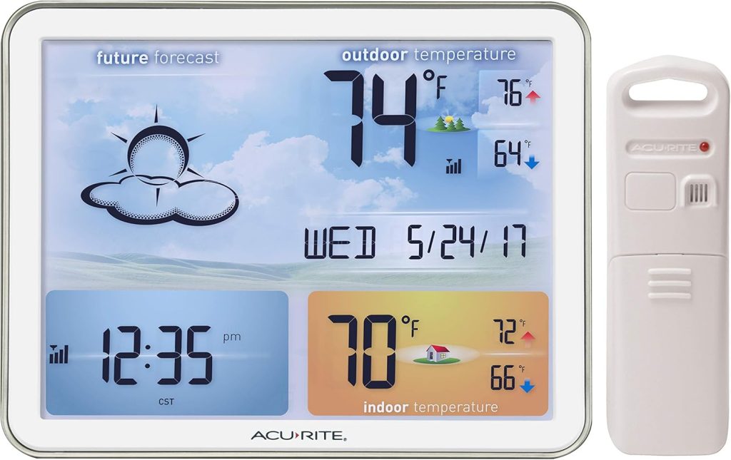 AcuRite 02081M Weather Station with Jumbo Display and Atomic Clock AcuRite 02081M Weather Station with Jumbo Display and Atomic Clock