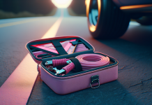 Car Roadside Emergency Kit – Pink review