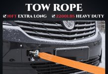 Roadside Emergency Car Kit for Vehicles, Car First Aid Kit Emergency Kit with Jumper Cables, Snow Shovel, Tow Strap, Car Safety Kits, Road Trip Assistance for Men, Women, New Driver Gifts