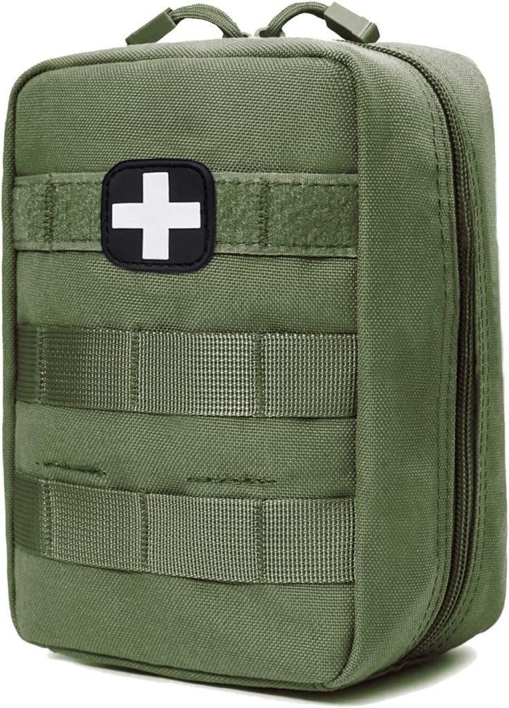 First Aid Kit EMT Medical IFAK Pouch, Molle Tactical Med Emergency Trauma Bag for Camping Home Car Hiking Hunting (Black) First Aid Kit EMT Medical IFAK Pouch, Molle Tactical Med Emergency Trauma Bag for Camping Home Car Hiking Hunting (Black)