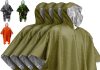 PREPARED4X Emergency Mylar Poncho – Survival Rain Poncho with Hood – Lightweight, Compact, Reusable Emergency Blanket Poncho for Hiking, Camping, Thermal Gear, Car Kit, Outdoors