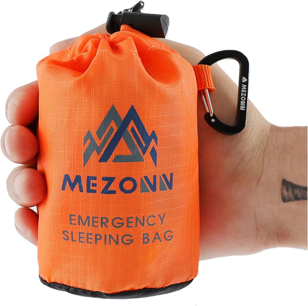Emergency Sleeping Bag Survival Bivy Sack Use as Emergency Blanket Lightweight Survival Gear for Outdoor Hiking Camping Keep Warm After Earthquakes, Hurricanes and Other disasters review | Vanessa Davison https://www.amazon.com/dp/B07DW347RP - Emergency Sleeping Bag Survival Bivy Sack Use as Emergency Blanket Lightweight Survival Gear for Outdoor Hiking Camping Keep