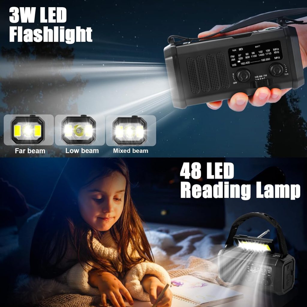 Product Name: QAUYYW NOAA Emergency Weather Radio 74000 mWh Solar Hand Crank (Black) review | Vanessa Davison Product Name: QAUYYW NOAA Emergency Weather Radio mWh Solar Hand Crank (Black) review